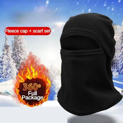 Winter Warm Outdoor Riding Full Face Mask Covers Balaclava Fleece