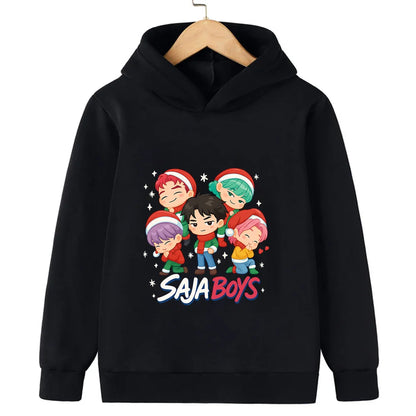 Merry Christmas! Witch Hunt Girls and boys hooded sweatshirts