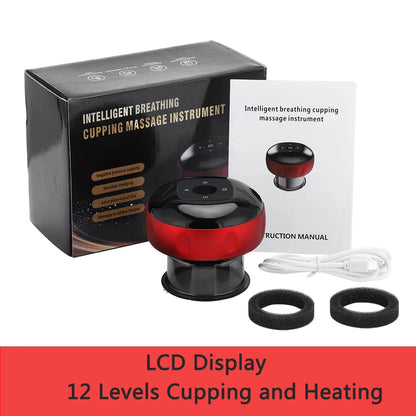 Electric Vacuum Cupping Massager Anti-Cellulite Suction Cups