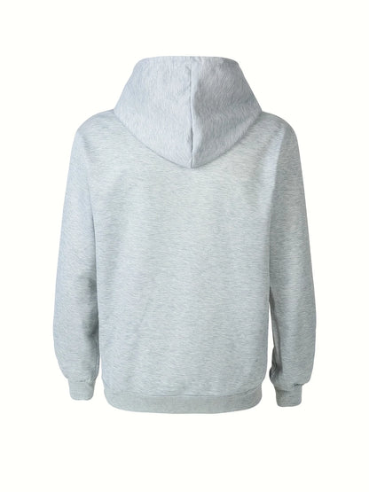 Men's autumn and winter casual fashionable loose hooded
