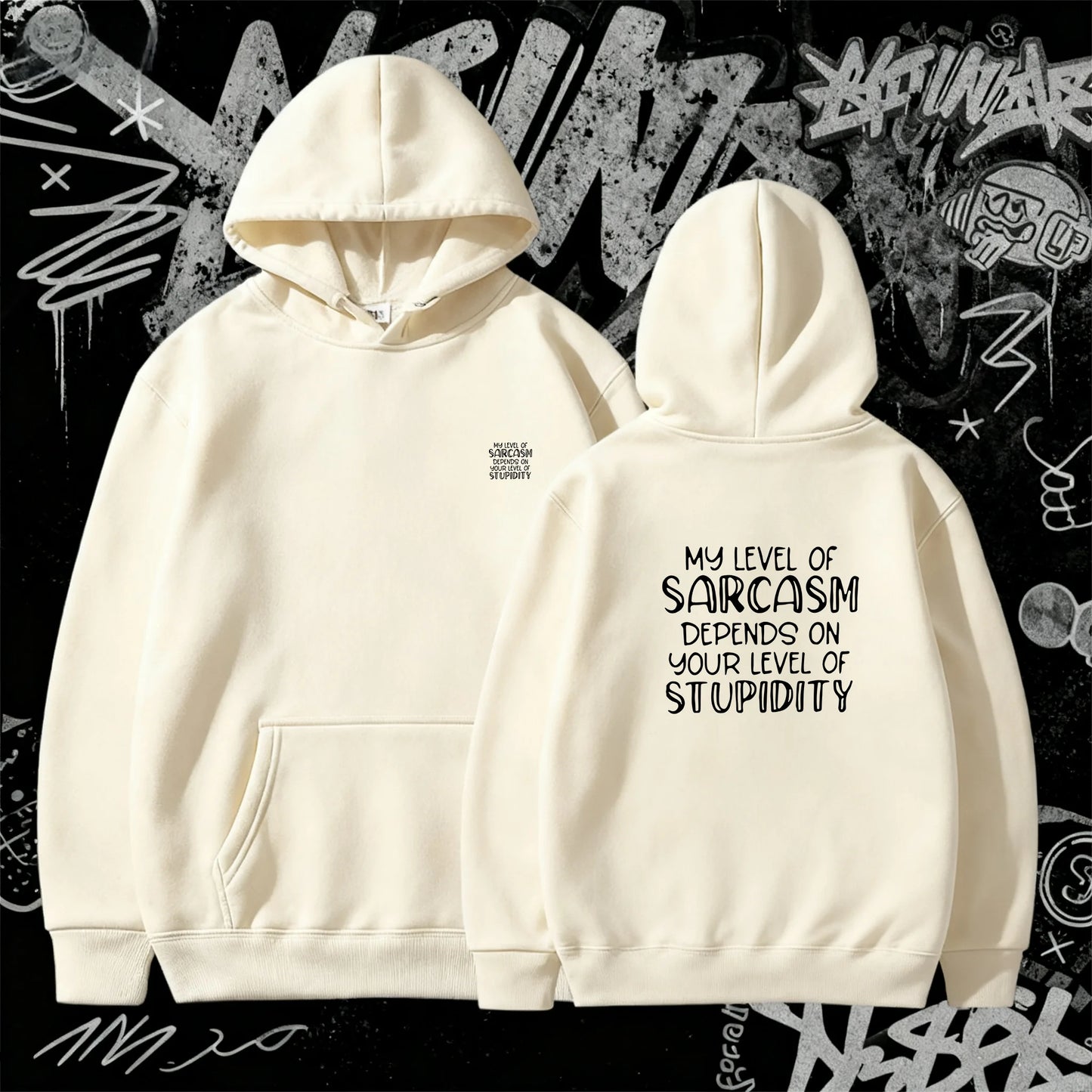 Men's New Long Sleeve Hooded Sweatshirt Fashion