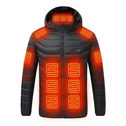 Areas Men Women's Heating Jacket Winter USB Heated Jackets