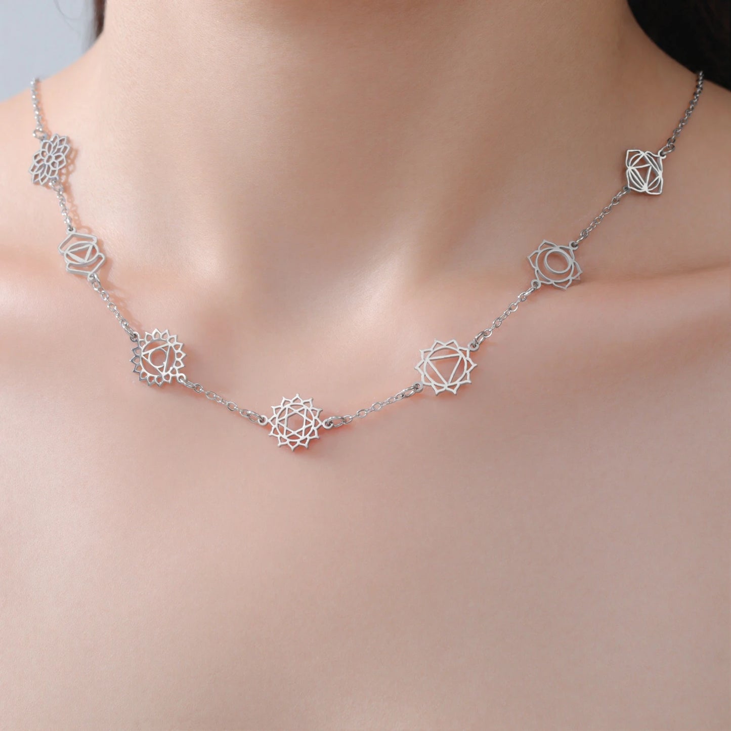 Necklaces for Women Stainless Steel Gold Color Choker