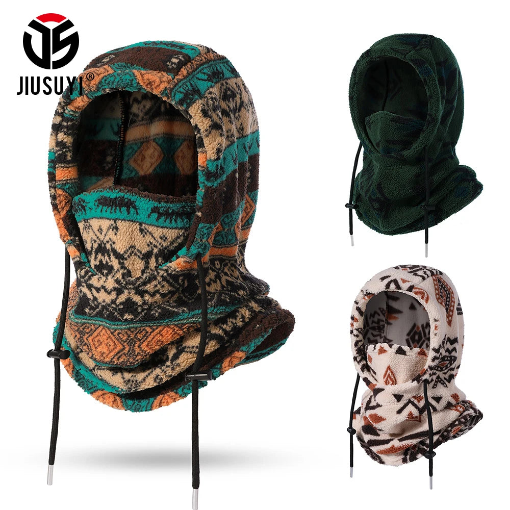 Winter Hat Cold Weather Face Cover Balaclava Hood Caps Outdoor
