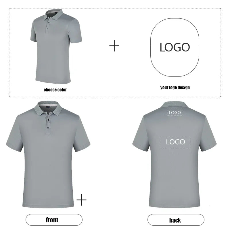 High-End Customization POLO Shirt Quick-Drying Polo T Shirt For Men