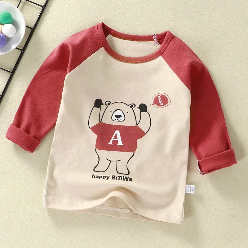 Children's Clothing Boys Girls T-Shirt kids clothes Cartoon Top