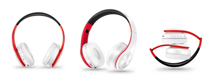 Men Gift Gold Wireless Headphones Bluetooth Earphone Stereo