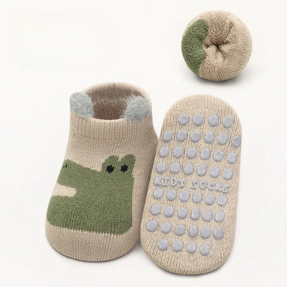 Autumn Winter Thicken Baby Toddler Thermal Socks Trampoline