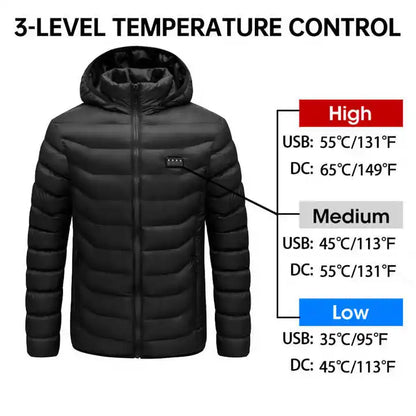 Areas Heated Jacket Men's Self Heating Jacket Winter Heated