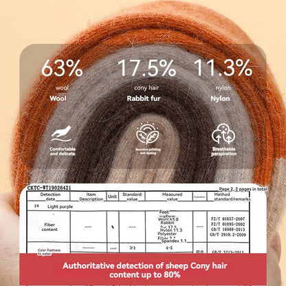 Socks Girl Wool Child Keep Warm Baby Girls Children's Winter