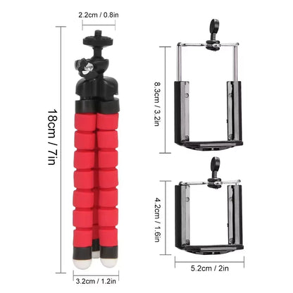 Tripods Tripod For Phone Mobile Camera Holder Clip Smartphone