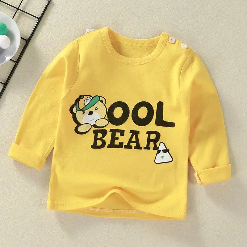 Children's Clothing Boys Girls T-Shirt kids clothes Cartoon Top