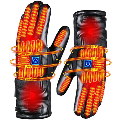 Winter Gloves Rechargeable Heating Gloves Outdoor Riding Skiing