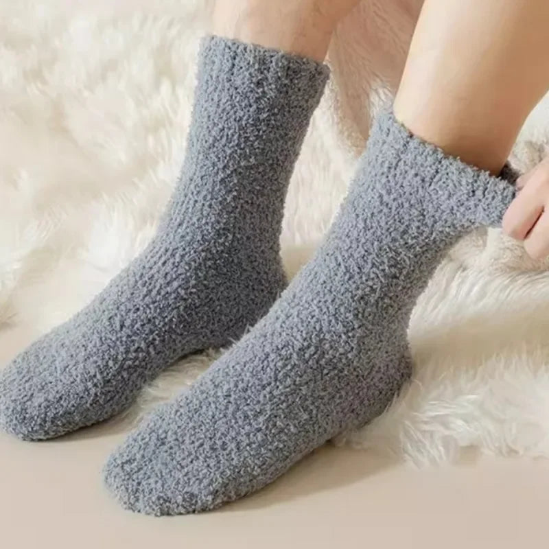 Winter Coral Fleece Warm Sock Anti Odor Comfortable Thick