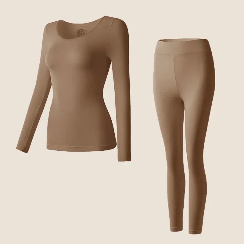New Women's Thermal Underwear Set De Velvet Grinding