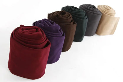 Autumn Winter Woman Thick Warm Leggings Candy Color B