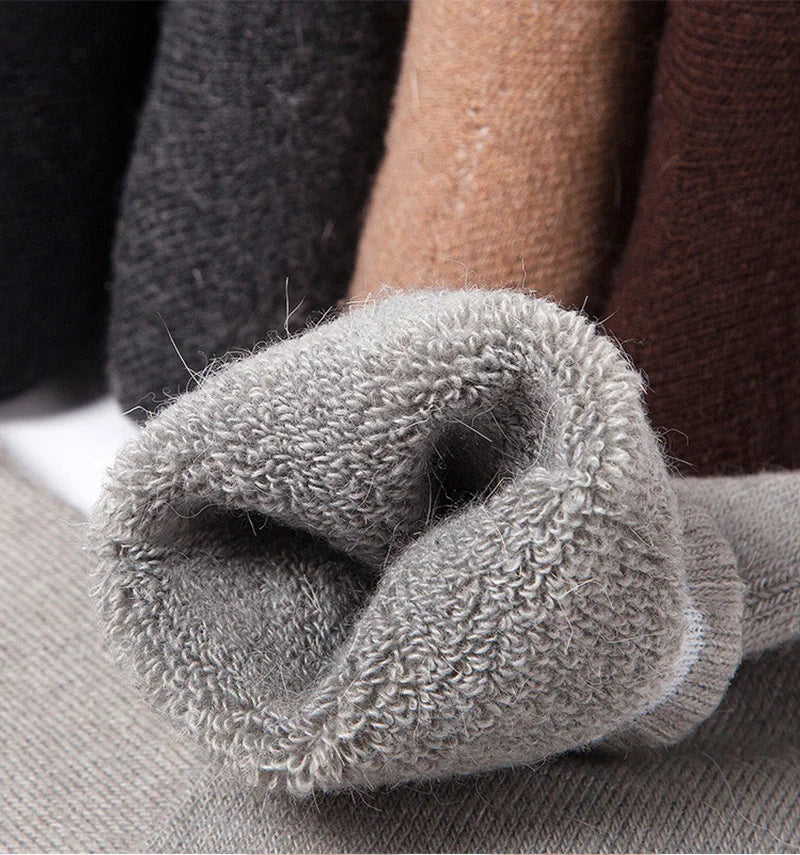 Winter Warm Women Socks Merino Wool Men Super Thicker