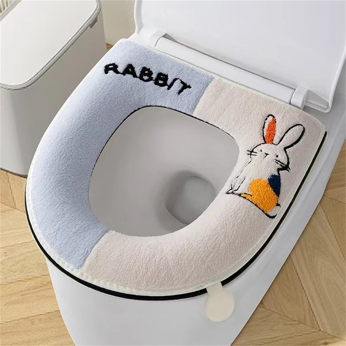 New autumn and winter home cartoon toilet cover plus