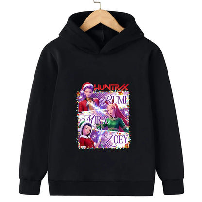 Merry Christmas! Witch Hunt Girls and boys hooded sweatshirts