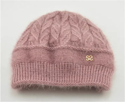 New Women Winter Hat Warm Ear Protection Knit Hats Thicken