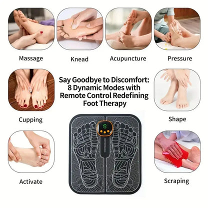 EMS Foot Massager for Muscle Relaxation,LCD Display Screen