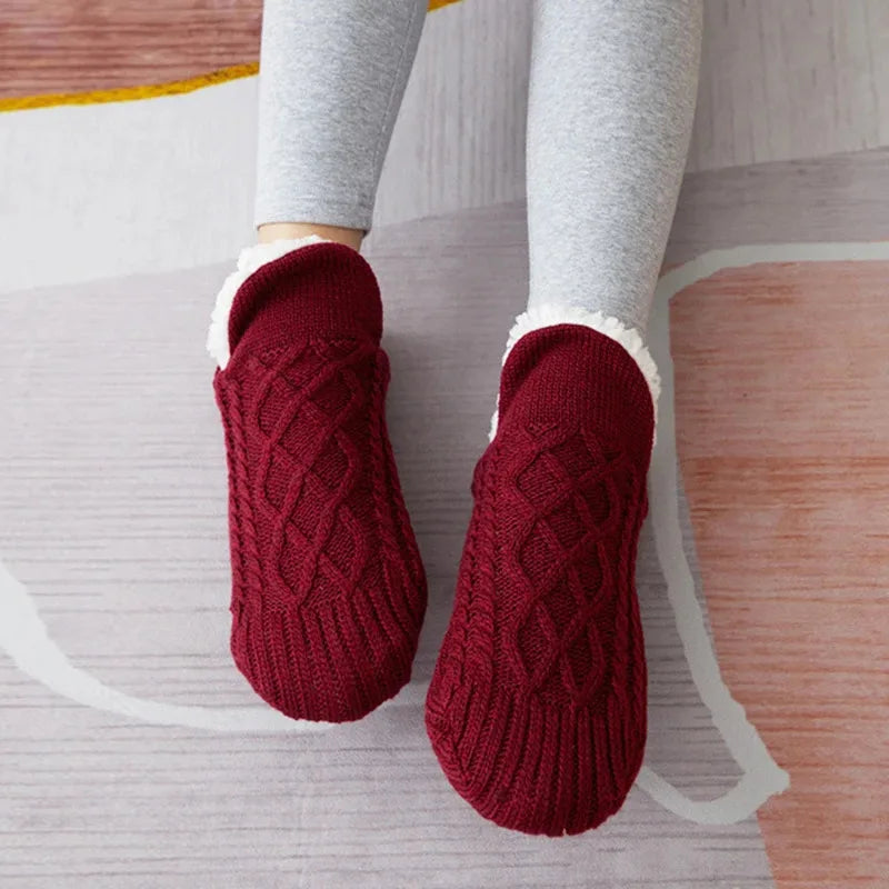 Thickened Thermal Women Mens Slipper Socks New Winter Warm