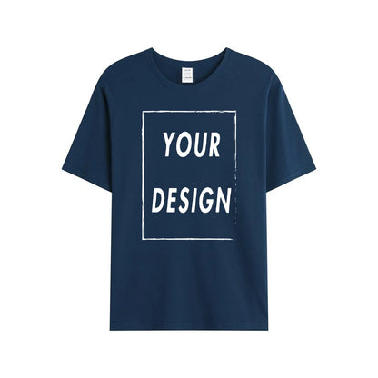 Custom Women Men Customised Printed 100% Cotton Short