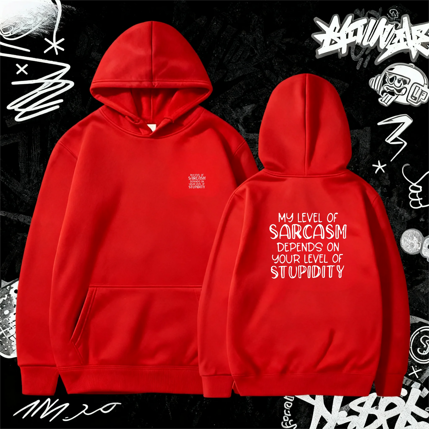 Men's New Long Sleeve Hooded Sweatshirt Fashion