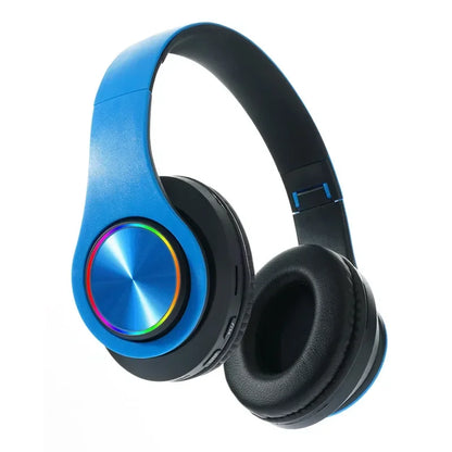 Foldable Bluetooth Headsets  Wireless Headphones With Mic Stereo