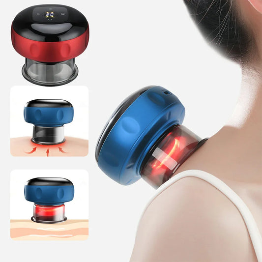 Electric Vacuum Cupping Massager Anti-Cellulite Suction Cups