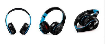 Men Gift Gold Wireless Headphones Bluetooth Earphone Stereo