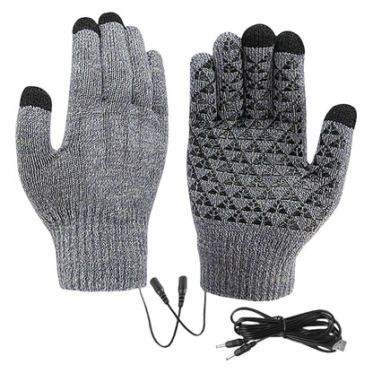 Electric Heated Gloves Winter Moto USB Heating Gloves Hand