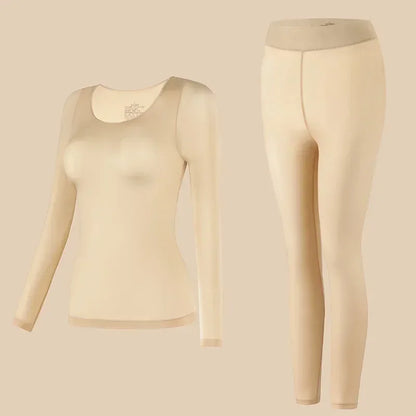 New Women's Thermal Underwear Set De Velvet Grinding