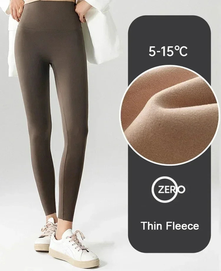 Autumn Winter High Waist Shark Leggings Women's Seamless