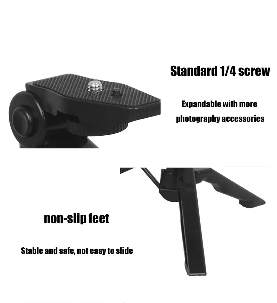 Smartphone Vlogging Kit With Tripod Phone Holder Mini Microphone