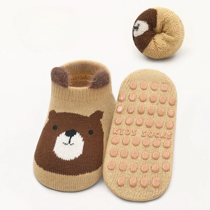 Autumn Winter Thicken Baby Toddler Thermal Socks Trampoline