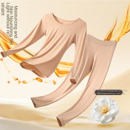 Winter Thermal Pairing Hyaluronic Acid Skincare Shirts Ultra-Thin