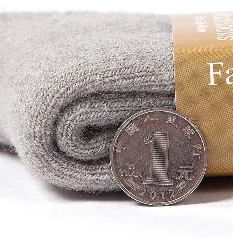 Winter Warm Women Socks Merino Wool Men Super Thicker