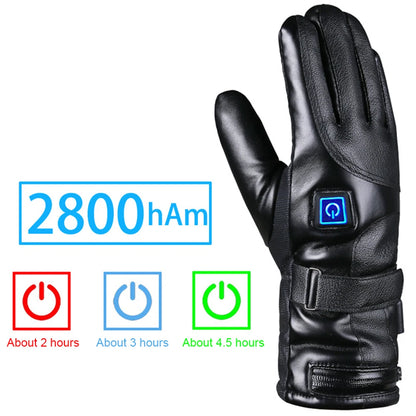 Winter Gloves Rechargeable Heating Gloves Outdoor Riding Skiing
