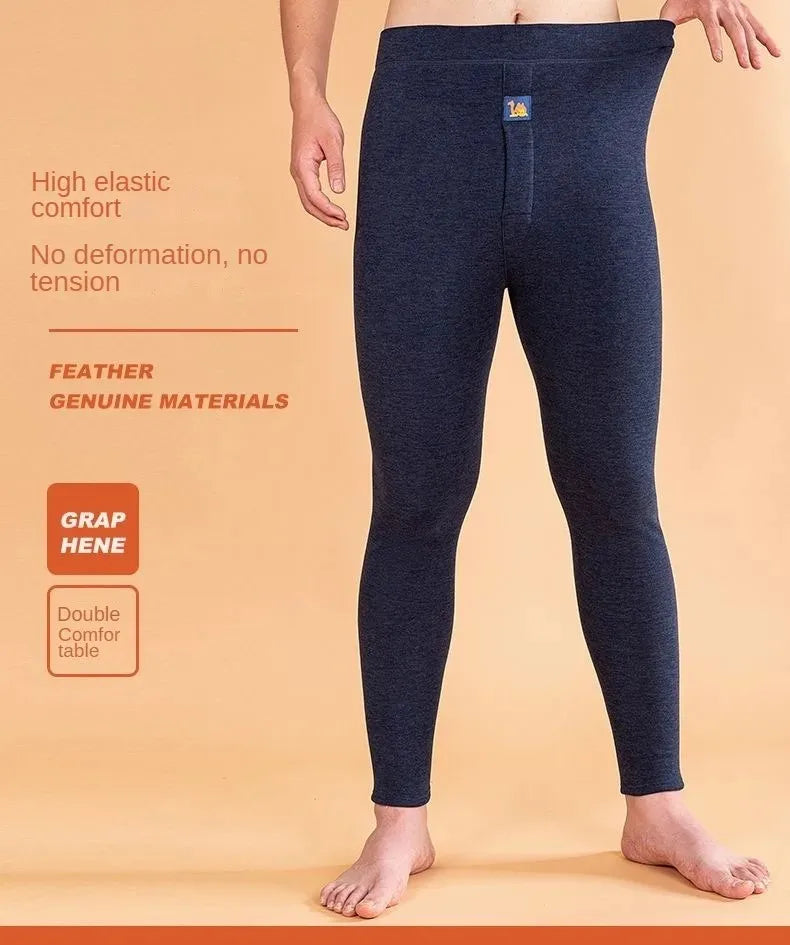 Thermal Underwear Men's Winter Clothes Fleece Keep Warm