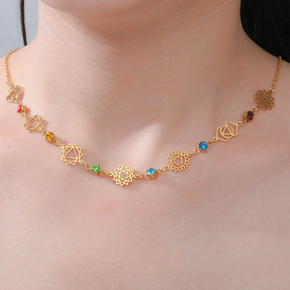 Necklaces for Women Stainless Steel Gold Color Choker