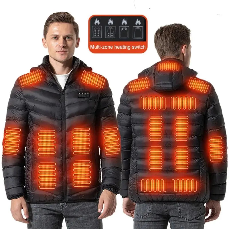 Areas Heated Jacket Men's Self Heating Jacket Winter Heated