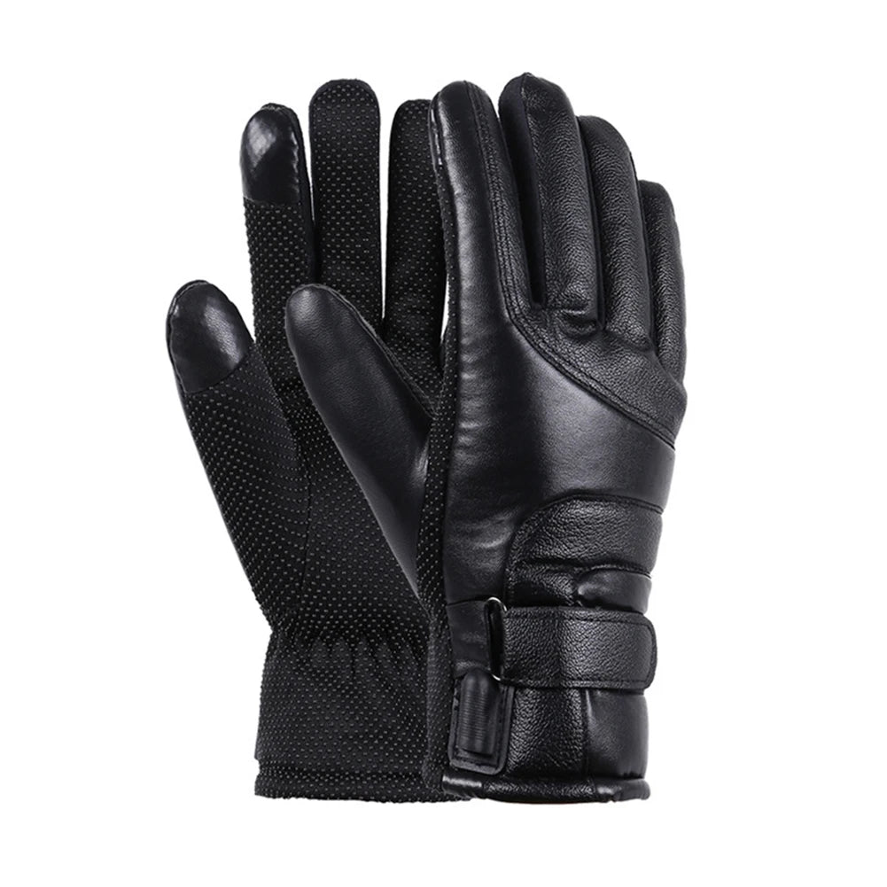 Motorcycle Winter Heated Gloves 12V Heating Thermal Gloves