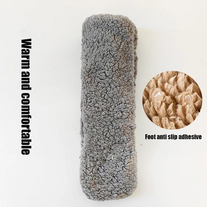 Men's Thickened Plush Floor Socks Solid Color Warm Comfortable