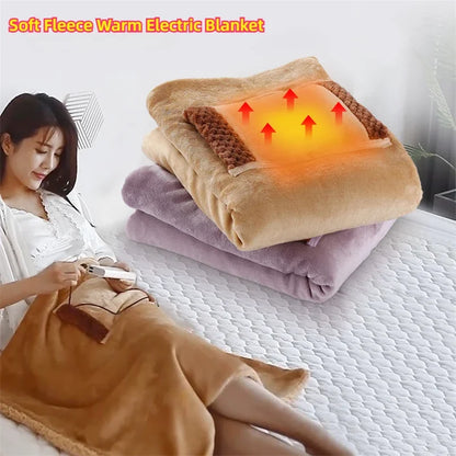 Electric Heater Blankets USB Powered Soft Thicker Warmer Winter