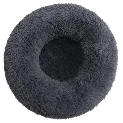 Round Pet Bed for Large Dog Bed Super Soft Cat Bed Long Plush
