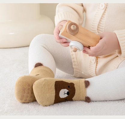 Autumn Winter Thicken Baby Toddler Thermal Socks Trampoline