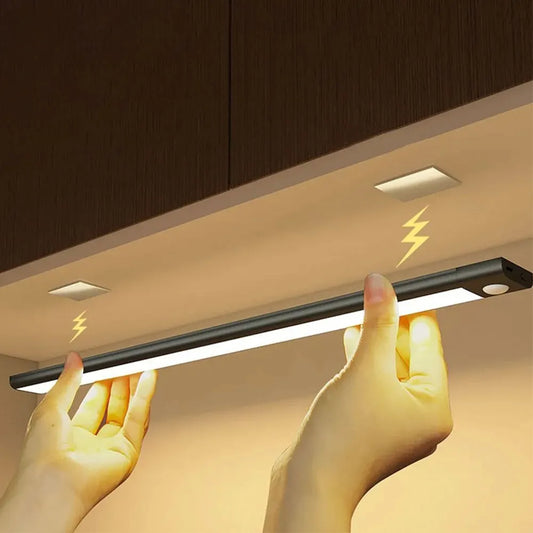 LED Cabinet Light USB Type-C Rechargeable Motion Sensor