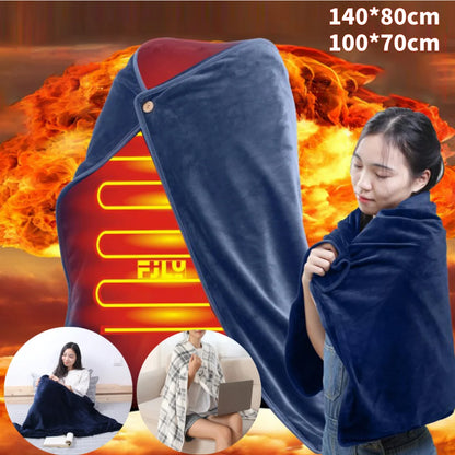 Electric Blanket Heat Settings Wearable Electric Warm Shawl