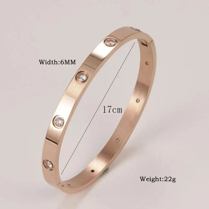 Stainless Steel Cuff Bracelets Bangles For Women Fashion